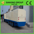 sanxing ubm 1000-550 metal cold roof roll forming machine /curve roof span roll forming machine